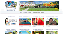 Desktop Screenshot of paisatgesdecatalunya.com